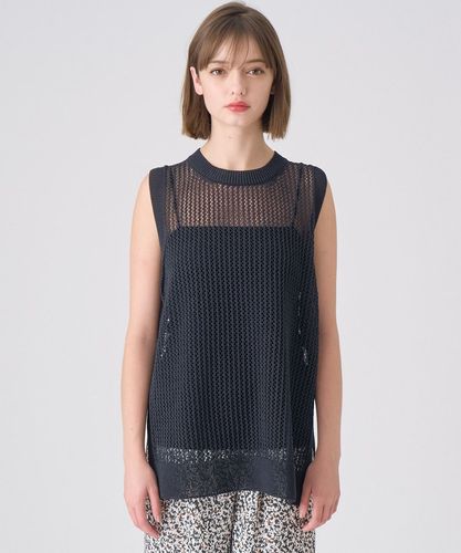 和紙メッシュロングジレ|ANAYI OFFICIAL ONLINE STORE｜アナイ