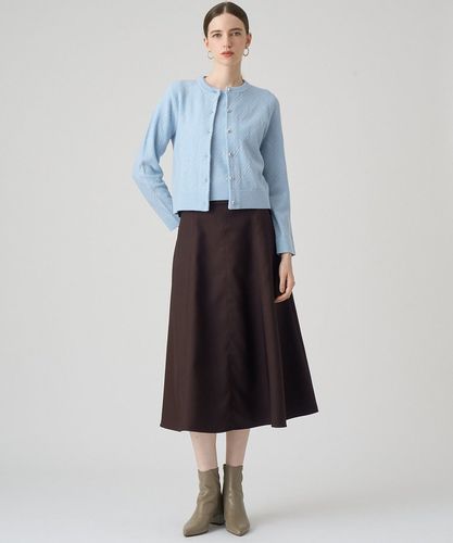 20SS♡ANAYI ウールラメミラノフレアジャケット 38 カーディガン 20SS♡ANAYI ウールラメミラノフレアジャケット 38 カーディガン