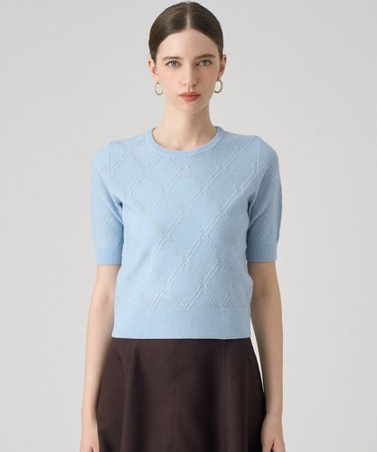 極美品　ANAYI トップス　アナイ　ラメ　ニット ラメアーガイルプルオーバー|ANAYI OFFICIAL ONLINE STORE