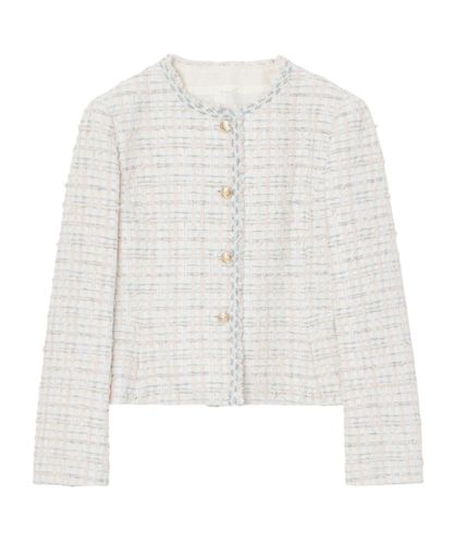 ベージュツイードクルージャケット|ANAYI OFFICIAL ONLINE STORE