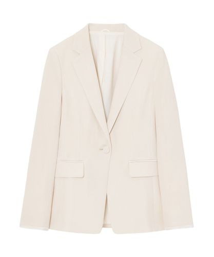 Eternal Line 2025】トリアセサテンタックペプラム ジャケット|ANAYI