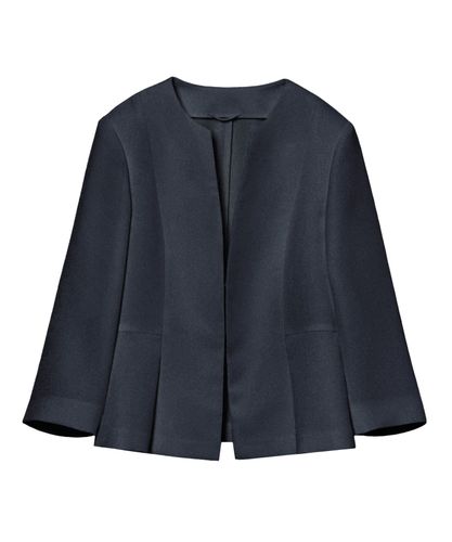 Eternal Line 2025】トリアセサテンタックペプラム ジャケット|ANAYI