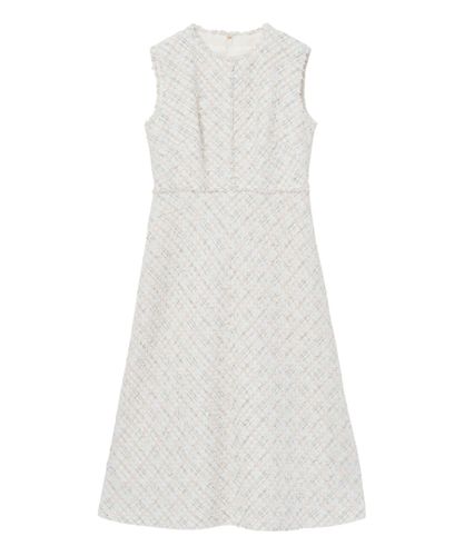 カリグラフィープリントボウタイ ワンピース|ANAYI OFFICIAL ONLINE