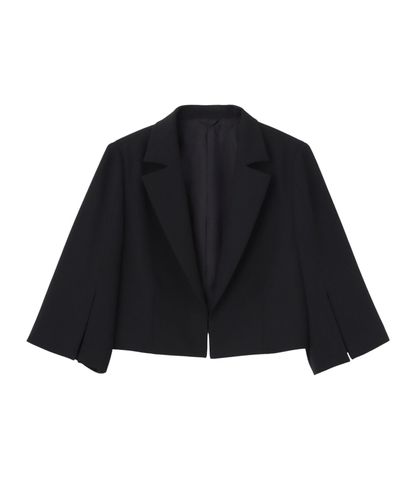 バックサテンフレアスリーブボレロ|ANAYI OFFICIAL ONLINE STORE