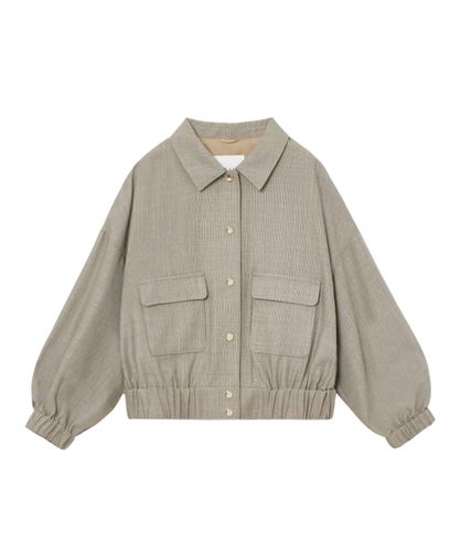 セットアップ対応商品】ポリタフタポケットブルゾン|ANAYI OFFICIAL