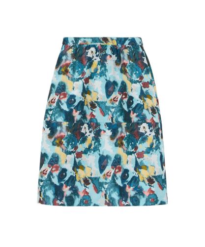 セットアップ対応商品】アートフラワープリントマチフレア スカート