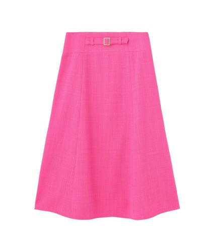 オックスストレッチフレア スカート〈セットアップ対応商品〉|ANAYI