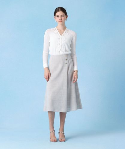 【193】アナイ　ツイルアシメ スカート ANAYI（アナイ）の「ツイルアシメ スカート（スカート）」 - WEAR
