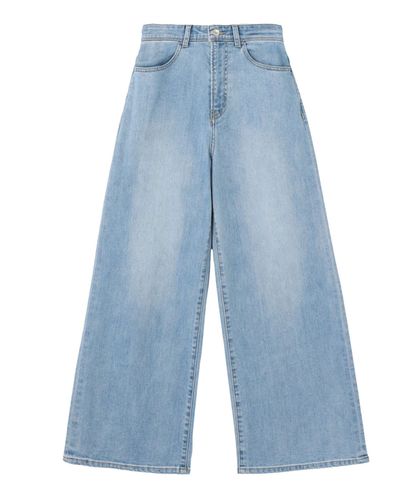 ストレッチデニムワイドパンツ|ANAYI OFFICIAL ONLINE STORE｜アナイ