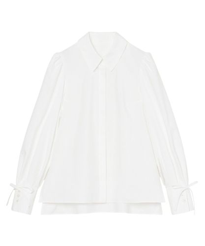 【369】アナイ　シアーストライプタイツキシャツ　白　38 シアーストライプタイツキシャツ|ANAYI OFFICIAL ONLINE STORE｜アナイ