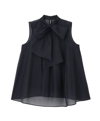 ANAYI 袖フレア ボウタイブラウス フラワー刺繍ボウタイブラウス|ANAYI OFFICIAL ONLINE STORE｜アナイ