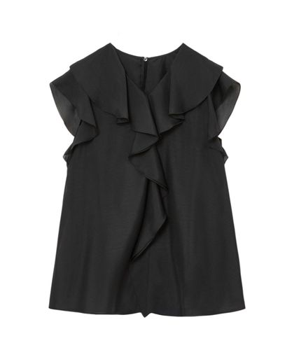 ジョーゼットフラワーノースリブラウス|ANAYI OFFICIAL ONLINE STORE