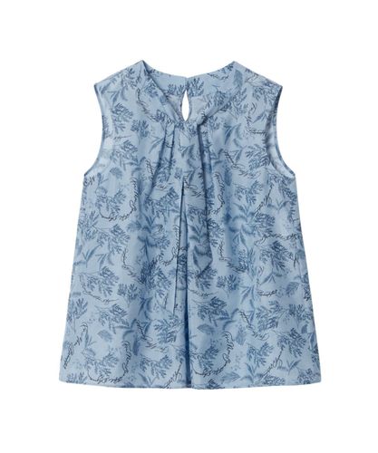 bouquet プリント ミニフリルブラウス|ANAYI OFFICIAL ONLINE STORE