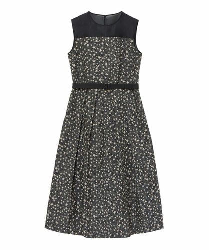 モノトーンフラワープリントシャツワンピース|ANAYI OFFICIAL ONLINE