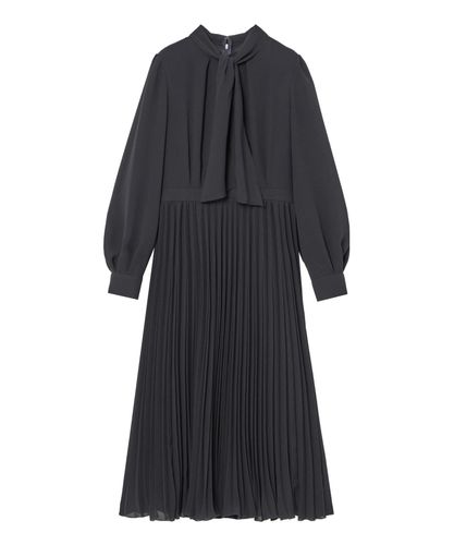 ドローイングフラワープリントシャツ ワンピース|ANAYI OFFICIAL