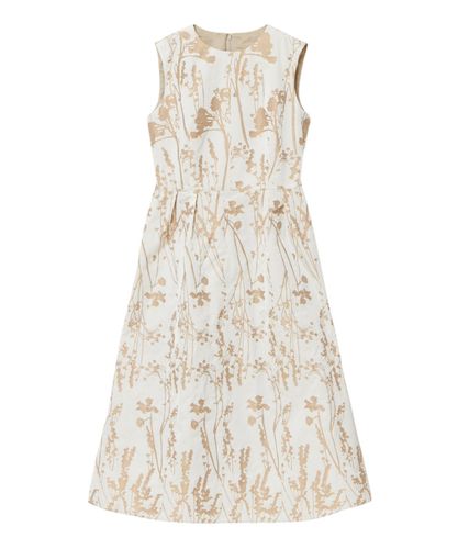 ボタニカルプリントフレアスリーブ ワンピース|ANAYI OFFICIAL ONLINE