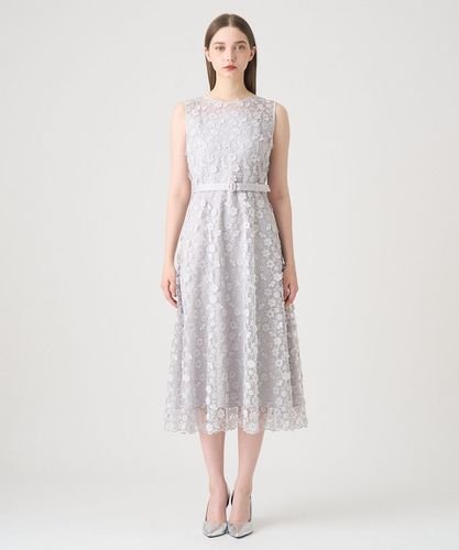 極美品　ANAYI 花柄フリンジフラワーチュールワンピース フリンジフラワーチュール ワンピース|ANAYI OFFICIAL ONLINE