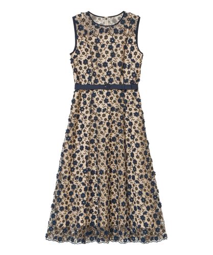 ホップフラワーレースフレアワンピース|ANAYI OFFICIAL ONLINE STORE