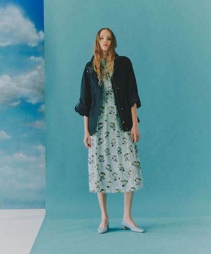 撥水ツイルミドルスタンドコート|ANAYI OFFICIAL ONLINE STORE