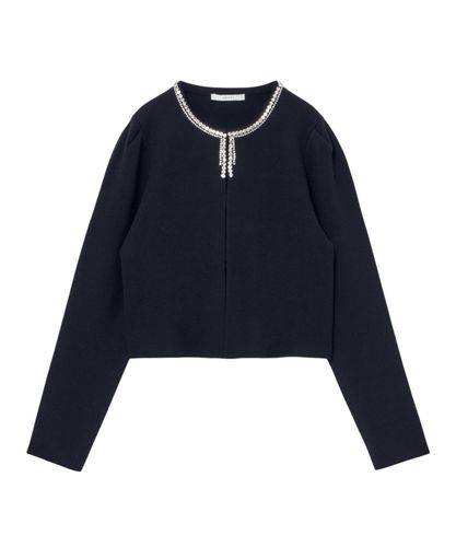 ペーパーシャギーモール ジャケット カーディガン|ANAYI OFFICIAL