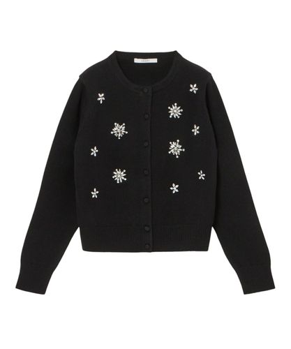 立体フラワーレースV カーディガン|ANAYI OFFICIAL ONLINE STORE