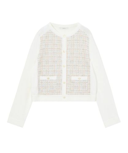 ペーパーシャギーポケットカーディガン|ANAYI OFFICIAL ONLINE STORE