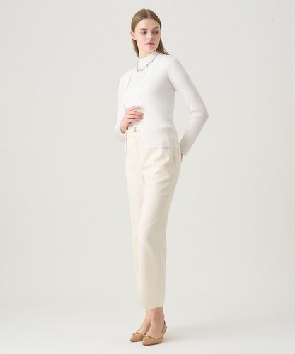 【233】現行品　新品　アナイ　アセテートポリエステルカーディガン　ツイン 233】現行品 新品 アナイ アセテートポリエステルカーディガン