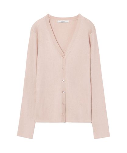 ラメリブVネック カーディガン|ANAYI OFFICIAL ONLINE STORE｜アナイ