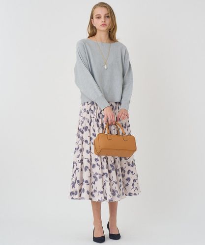 ANAYIアナイ／スプリングメリノドルマン プルオーバー（ピンクベージュM） スプリングメリノドルマン プルオーバー （ニット・セーター