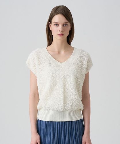 新品タグ付き♪ANAYI　アナイ今季春夏　GIMAフェザーVプルオーバー GIMAフェザーVプルオーバー|ANAYI OFFICIAL ONLINE STORE