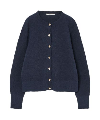 セットアップ対応商品】スーパージロン襟付き カーディガン|ANAYI