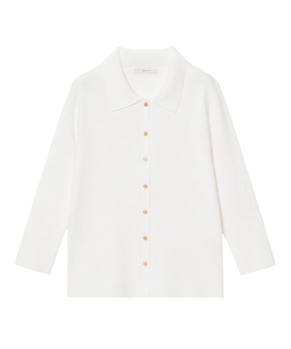 衿付きシアーレース プルオーバー|ANAYI OFFICIAL ONLINE STORE