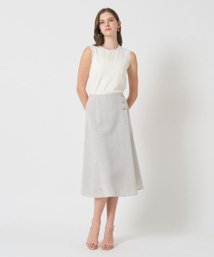 春夏　美品　ANAYI/アナイ シルクコットン配色ポロ衿　プルオーバー　38 春夏美品ANAYI/アナイ シルクコットン配色ポロ衿プルオーバー38
