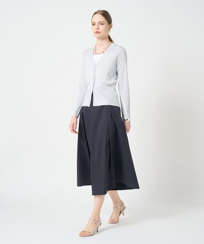 ラメリブVネック カーディガン|ANAYI OFFICIAL ONLINE STORE