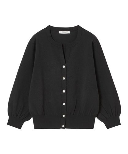 コットンアセテートVネック カーディガン|ANAYI OFFICIAL ONLINE