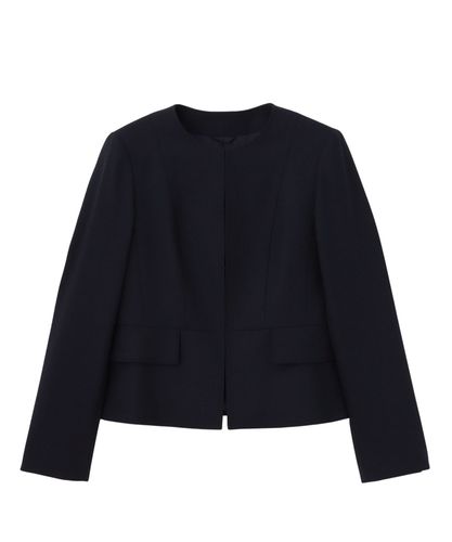 ベージュツイードクルージャケット|ANAYI OFFICIAL ONLINE STORE