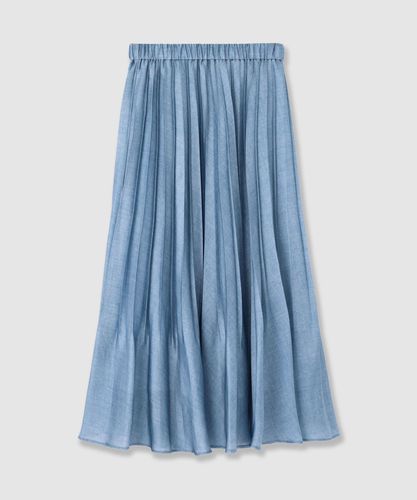 アナイ 34サイズ サテンプリーツスカート 新 デザイン