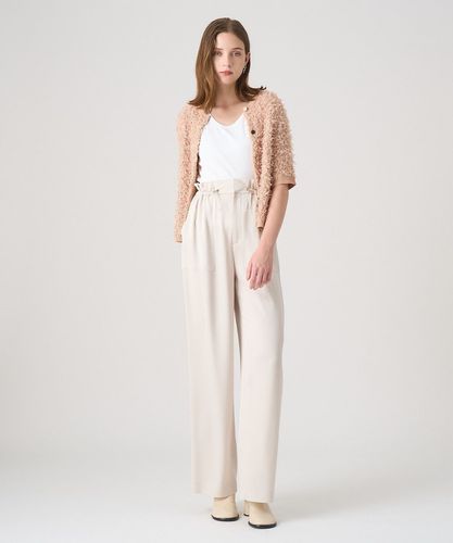 セットアップ対応商品】ストレッチサテンポケットパンツ|ANAYI