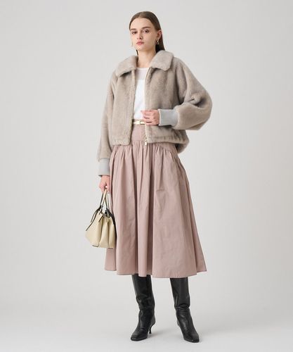 SCOT CLUB　フォックスファーブルゾン　Mサイズ　ブラック　58198 SCOT CLUB フォックスファーブルゾン Mサイズ ブラック 58198