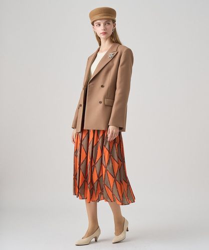 22年✨ANAYI ドライツイルピークドジャケット ダブルクロスピークド