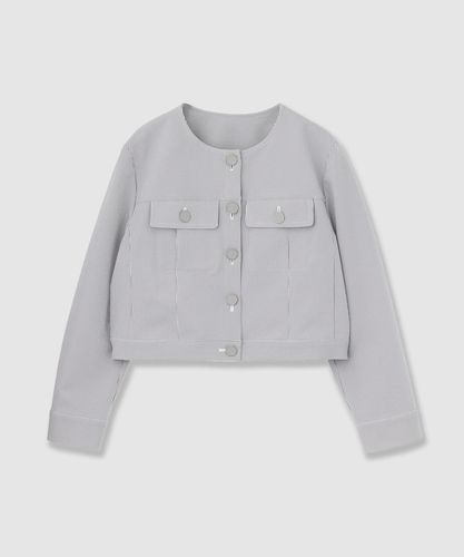 ハードカラミステンカラーブルゾン〈セットアップ対応商品〉|ANAYI