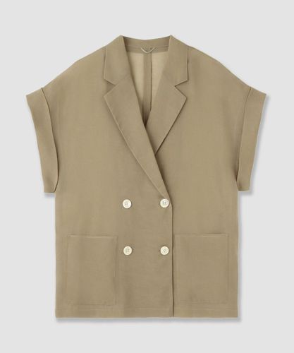 シアーオーガンフレンチスリーブジャケット|ANAYI OFFICIAL ONLINE