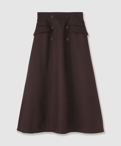 レザーフラワーエンブロイダリー スカート|ANAYI OFFICIAL ONLINE