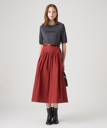 タフタヨークギャザー スカート|ANAYI OFFICIAL ONLINE STORE