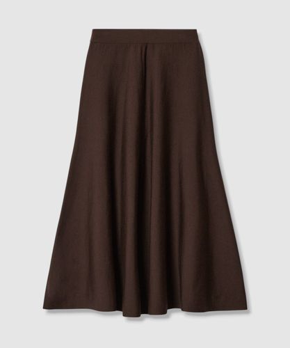 セットアップ対応商品】ウールシルクツイードマーメイドスカート|ANAYI