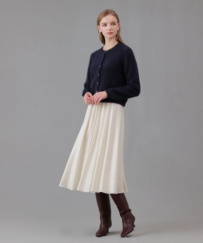 レザーライクサテンプリーツスカート|ANAYI OFFICIAL ONLINE STORE