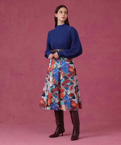 ♦️専用です♦️アナイ定価63,200円フレアスカート新品タグ付 スターダストジャガードタックフレア スカート | ANAYI/アナイ