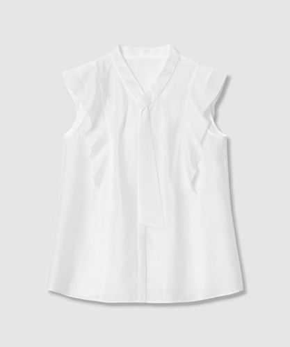 スパンローンラッフルブラウス|ANAYI OFFICIAL ONLINE STORE｜アナイ