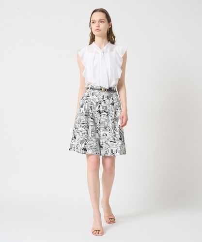 シアーオーガンジーボウタイ ブラウス|ANAYI OFFICIAL ONLINE