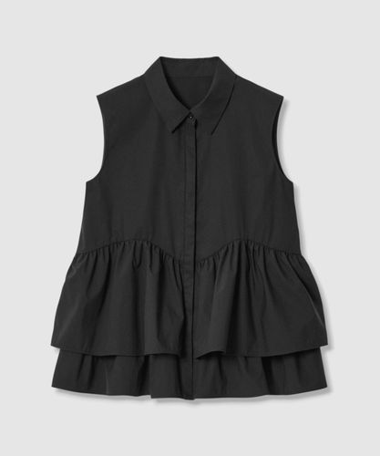 テープエンブロイダリーリブ ブラウス|ANAYI OFFICIAL ONLINE STORE